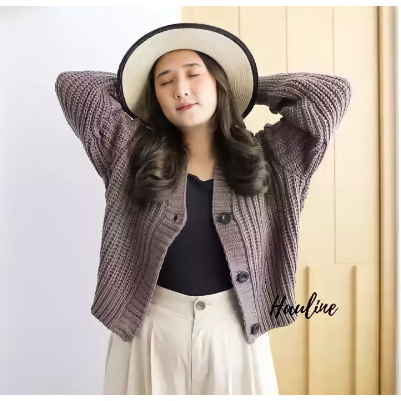 [COD] Cardigan rajut prily tebal premium (realpict) / cardigan rajut premium/outher wanita