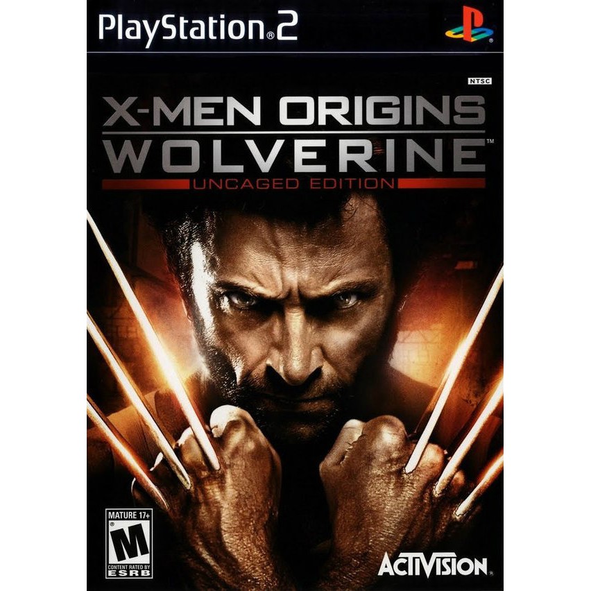 DVD Kaset Game PS2 X-Men Origins Wolverine