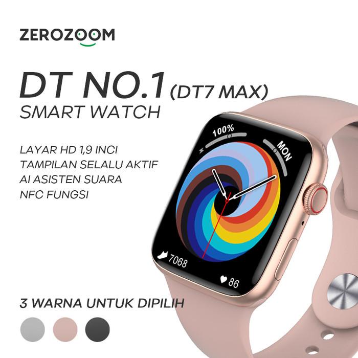 Dt No.1 7 (Dt7 Max) Smart Watch 1,9 Inci Nfc Ai Voice Jam Pintar