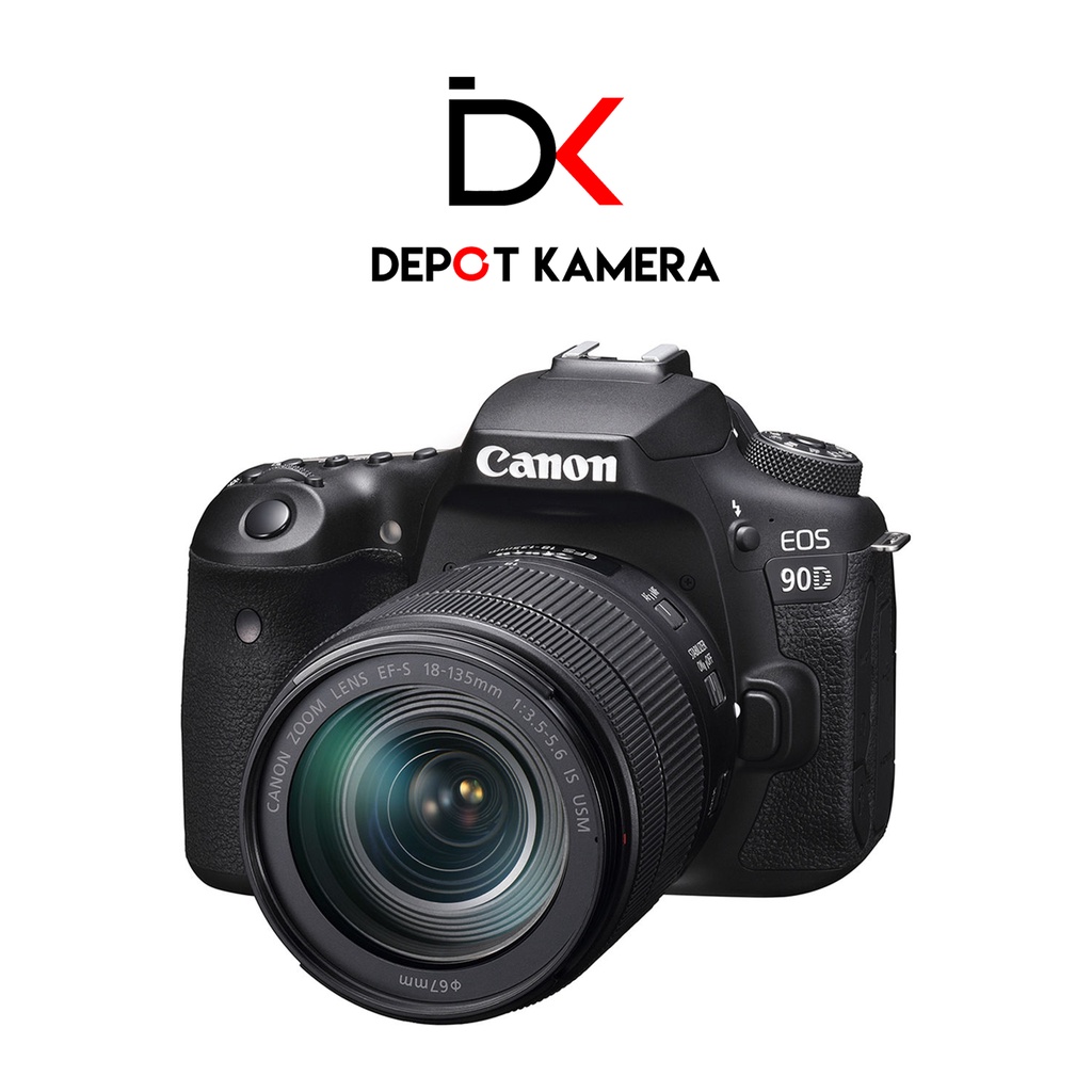 Jual New Canon Eos 90d Kit Ef S 18 135mm F35 56 Is Usm Built In