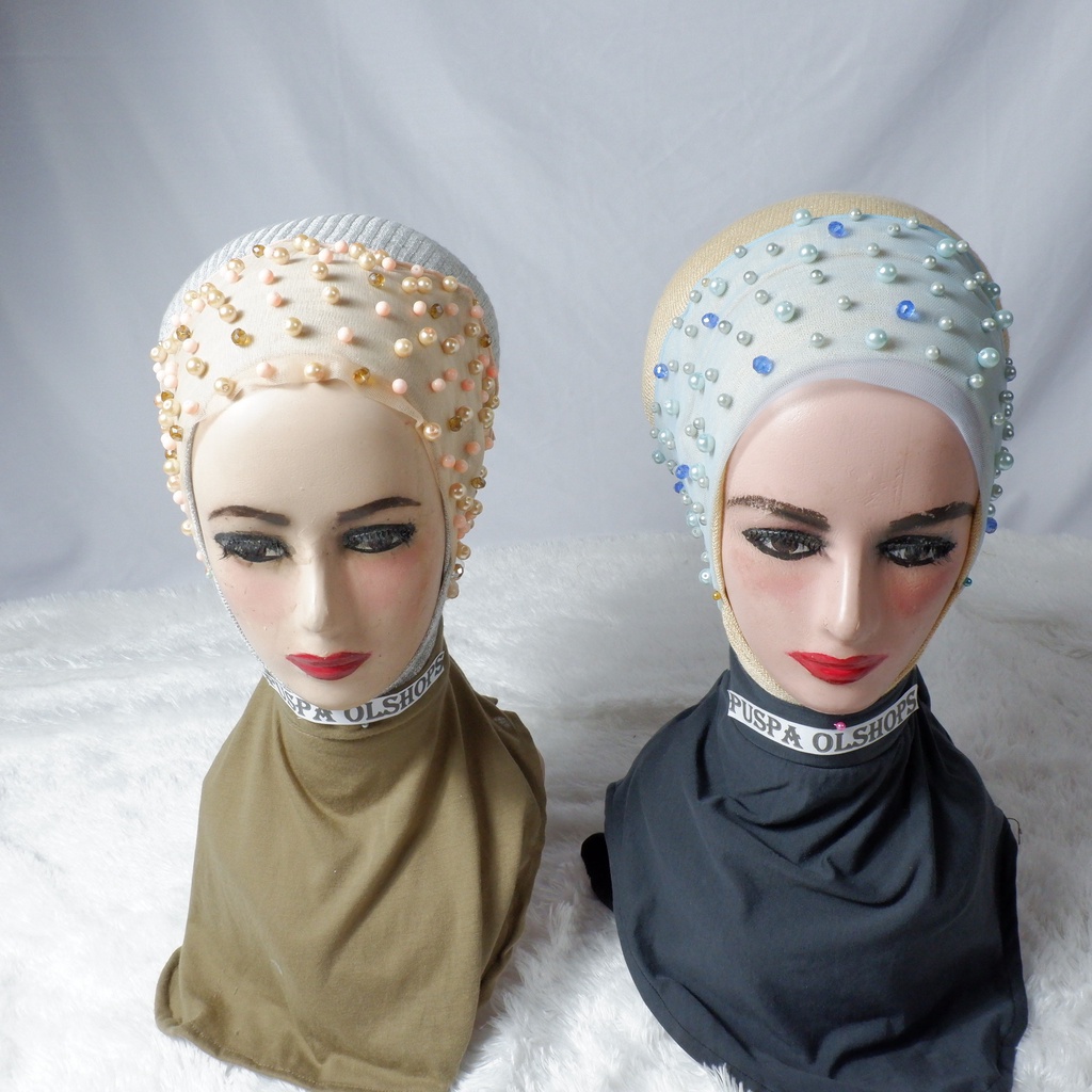 Headpiece Bandana Tile Mutiara 01