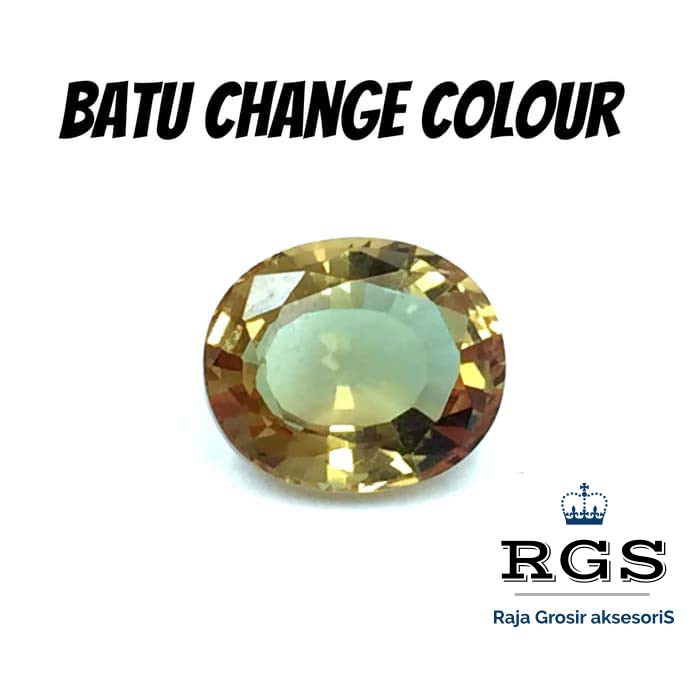 [Bayar Di Tempat] RGS Batu Color Change Diaspore Zultanite Turkey