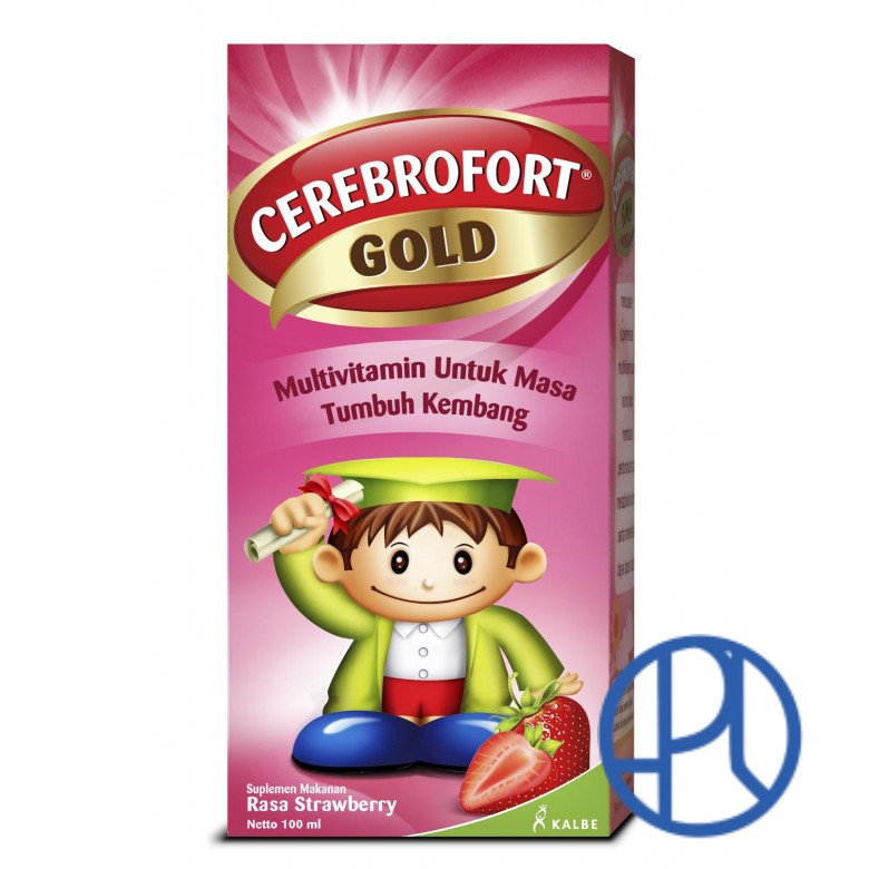 CEREBROFORT GOLD 100 ML SUPLEMEN MULTIVITAMIN ANAK