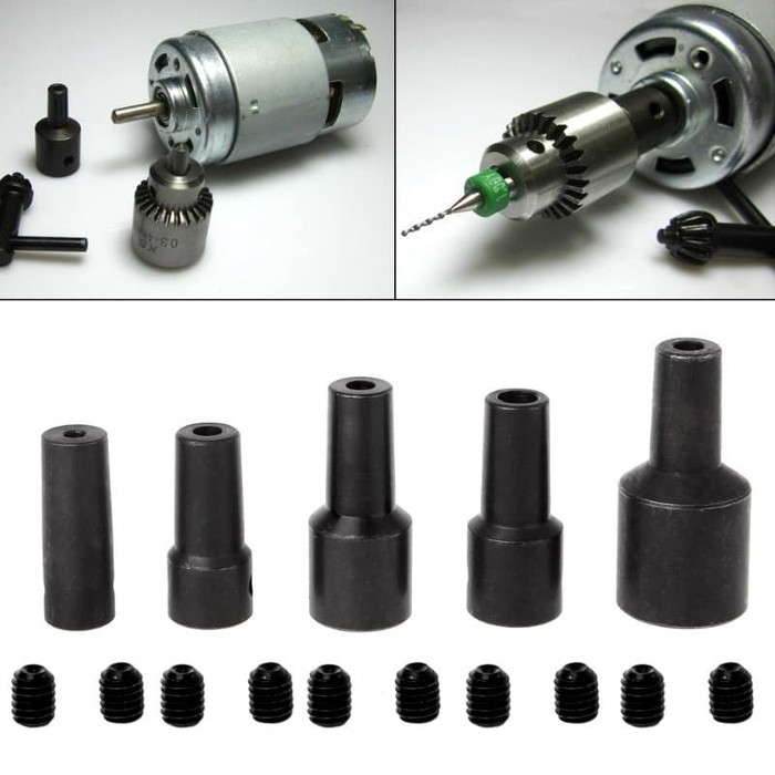Adapter Chuck Extension Shaft Connector Rod kepala bor B12 10mm -DM11