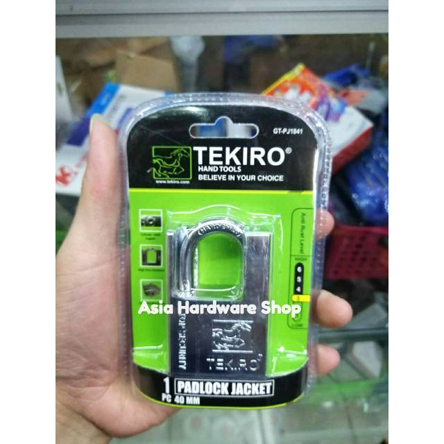 Tekiro Gembok 40 mm Jaket Kunci Gembok Rumah Pagar 40mm Padlock Jacket Tekiro
