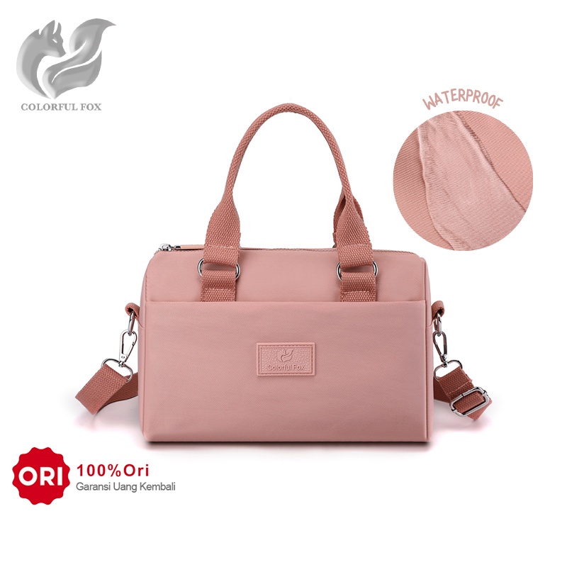 Tas Selempang Wanita COLORFUL FOX 0486 Sling Wanita Shoulder Bag Wanita Tas Anti Air WATCHKITE WKOS