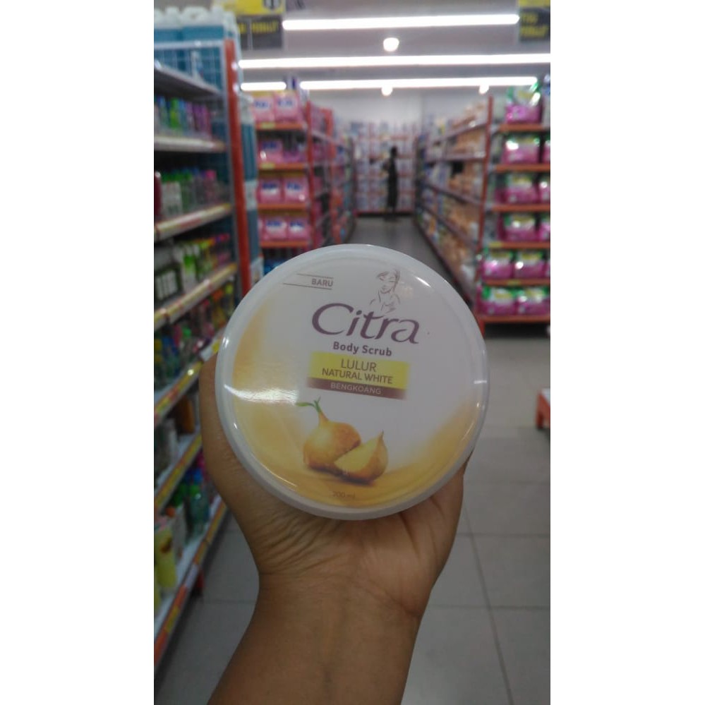 Citra Lulur/ Body Scrub/ Bengkoang/ CITRA BODY SCRUB LULUR  murah ❤twins cosmetic❤