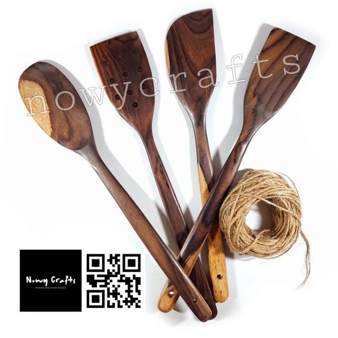 set alat masak kayu / sutil kayu / sodet kayu / solet / eros
