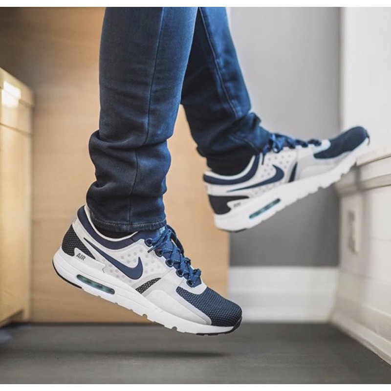 Nike Air Max Zero (Sepatu Sneakers Casual Santai Semiformal Cowok / Pria)