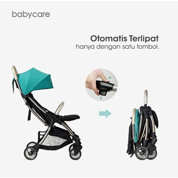 Babycare Easy Stroller / Stroller Lipat Otomatis