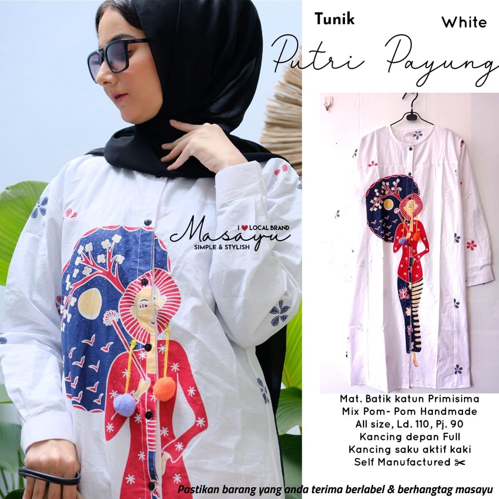 Tunik putri payung ori by masayu