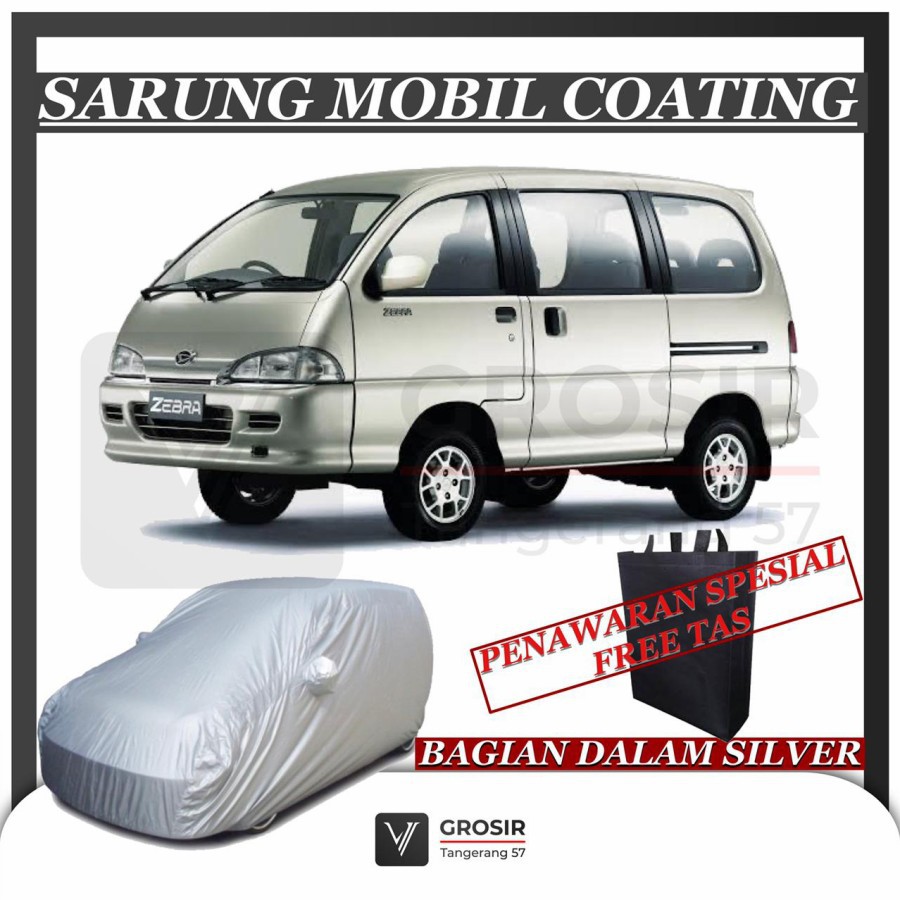 SARUNG MOBIL ZEBRA ESPASS COATING SILVER BODY COVER ZEBRA ESPASS