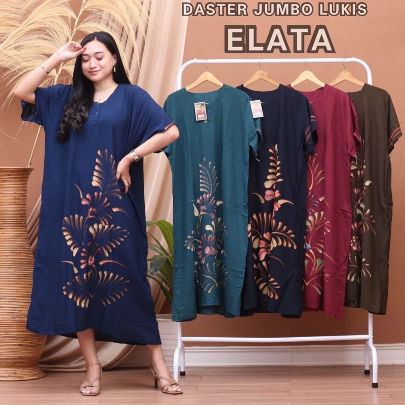 Daster Jumbo Lope Lope Baju Tidur Daster Dress Busui Viral Pekalongan Batik Best seller-DJ CABUT ELATA