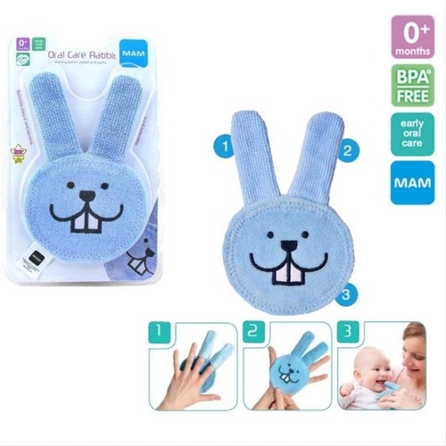 Mam Oral Care Rabbit Blue / Pink