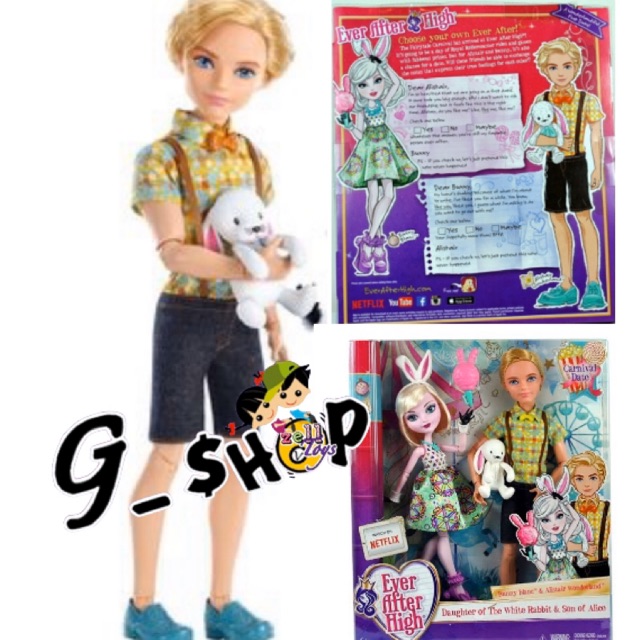 ever after high alistair wonderland doll