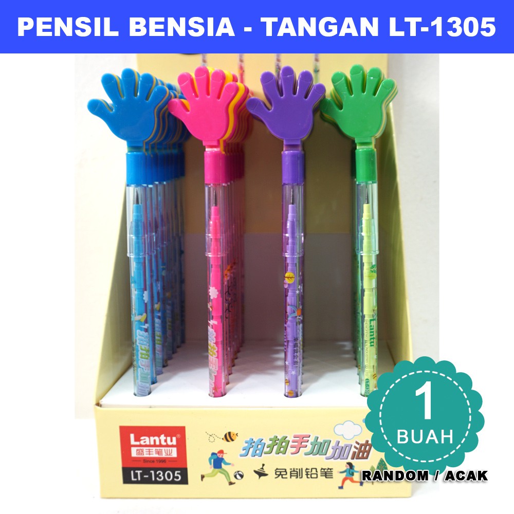 

Pensil Bensia fancy TANGAN - satuan - acak - PENSIL BENSIA TANGAN LT-1305