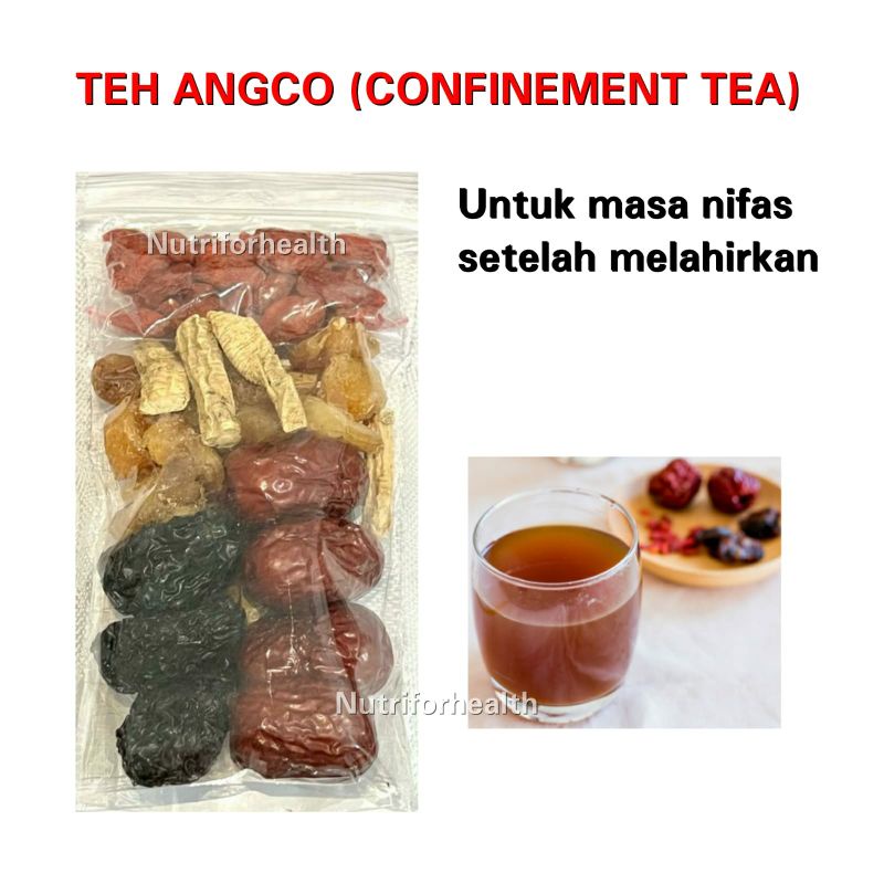 

TEH ANGCO LONGAN CONFINEMENT TEA UNTUK MEMULIHKAN STAMINA PASCA MELAHIRKAN (MASA NIFAS)