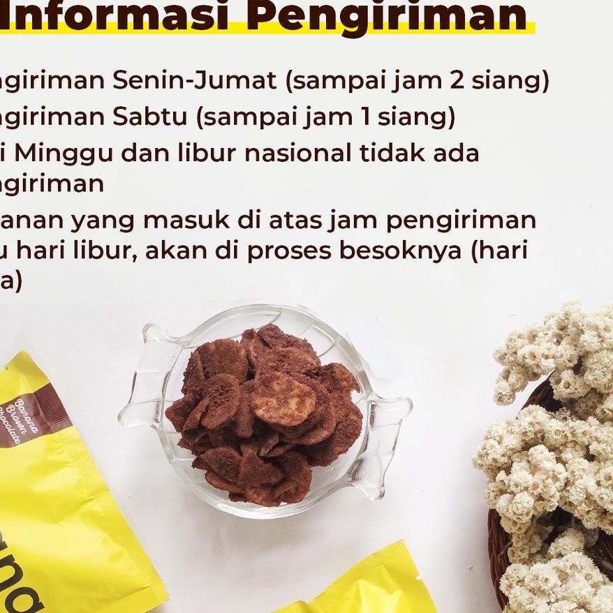 

❤[PROMO MURAH!!!]❤Zanana Chips Brown Chocolate - Keripik Pisang Bumbu Tebal dan Renyah