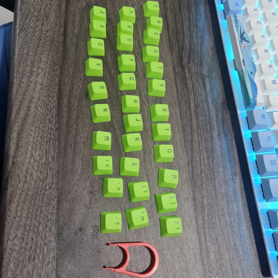 Keycaps Essential 33 Apple Green ABS