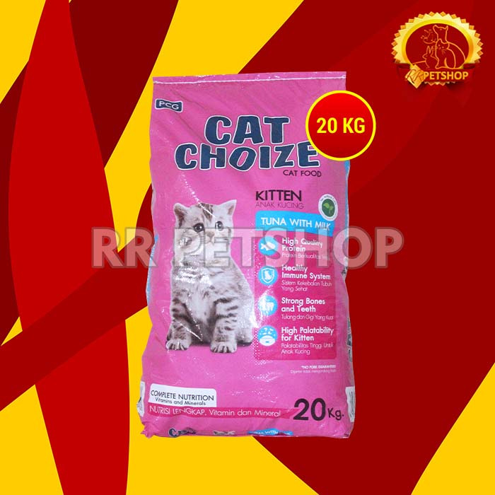 Makanan Anak Kucing Murah Cat Food Cat Choize Kitten 20 KG NonBolt