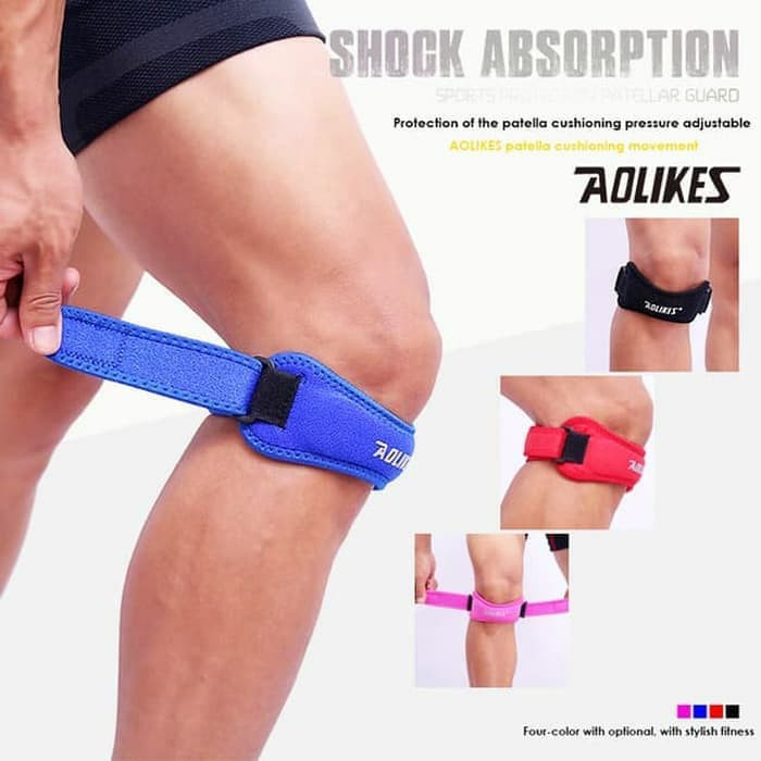 Aolikes Patella Leg Knee Support Bracer Pelindung Lutut Deker