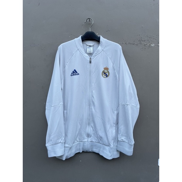 jaket tracktop adidas real madrid