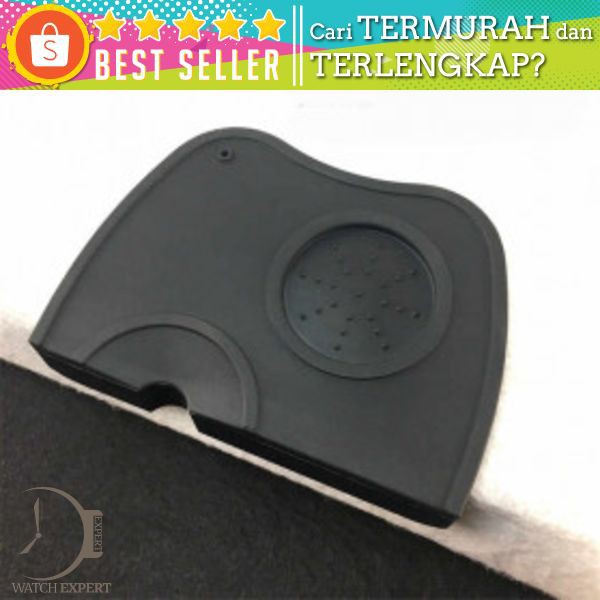 BROTHERNEMCO Silicone Holder Mat Tamper Kopi Espresso Barista - 0310 - Black