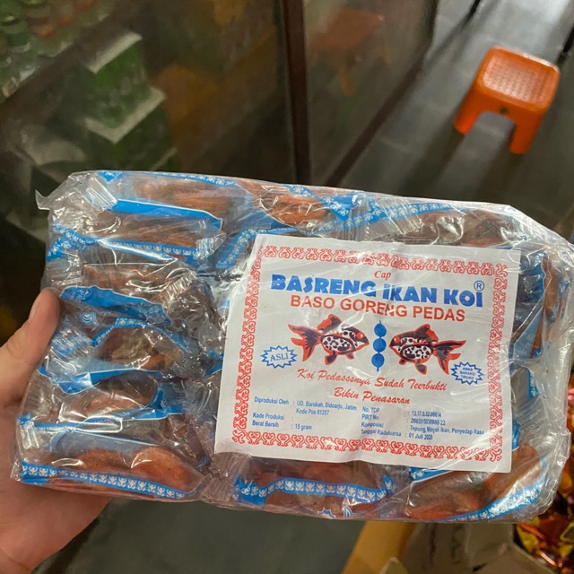 BASRENG ikan koi baso goreng