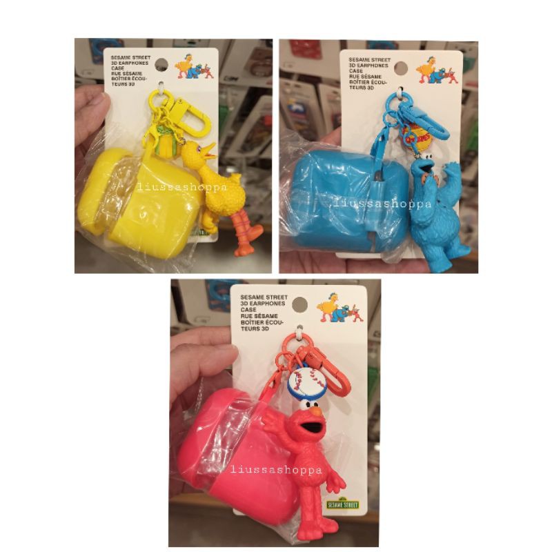 Airpods Case Miniso - Sesame Street 3D Earphones Case