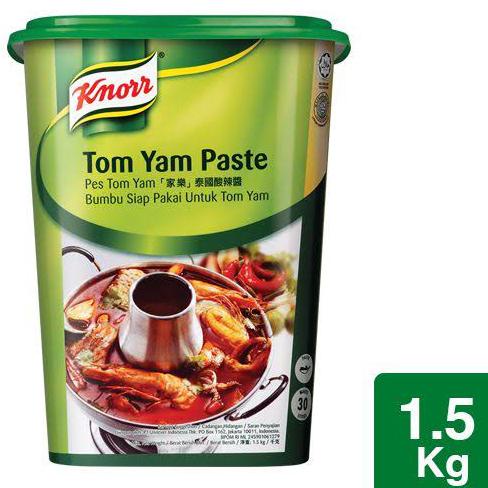 

TERLARIS KNORR TOM YUM PASTE / BUMBU PASTA TOM YAM TOMYUM TOMYAM 1.5KG BUMBU & BAHAN MASAKAN MAKANAN