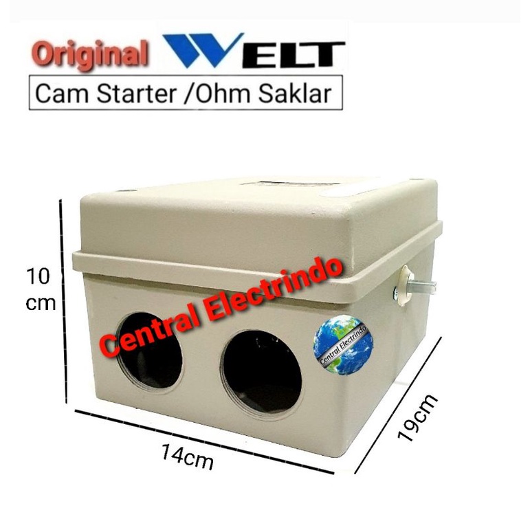 Cam Starter Ohm Saklar 4P GZ-63A 13.000Watt I-0-II (ON-OFF-ON) WELT.