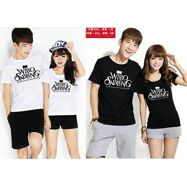 Couple kaos oblong wiro sableng kapak