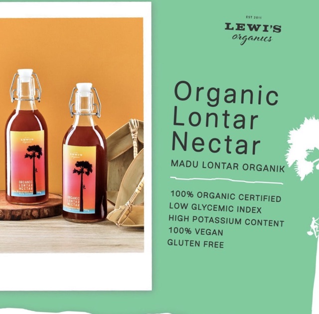 Lewi's Organic Lontar Nectar 700gr / Madu Lontar Organik