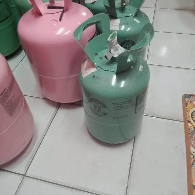 Paket Lengkap Isi Freon R410 1Kg + Double Manifold R410A