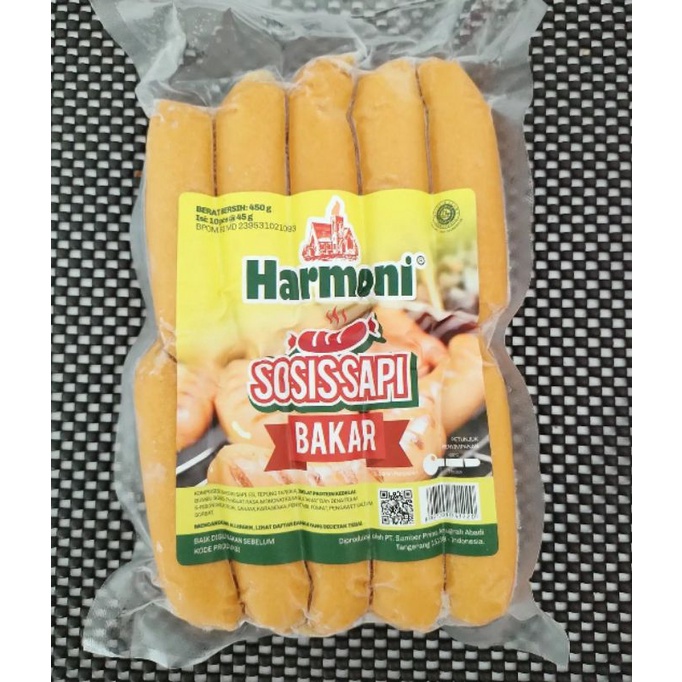 

Harmoni Sosis Sapi Bakar isi 10 pcs