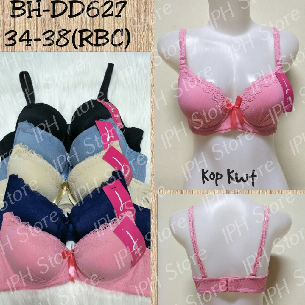 Bra / BH Push Up Lydyly 627 (Busa Tebal, Pakai Kawat, Bisa Lepas Tali, Kait 3)