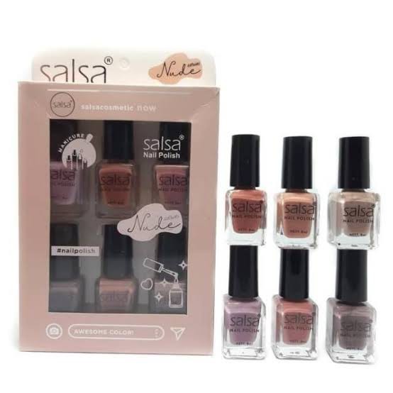  Salsa  Kutek Nude 1 Box Isi 6 Pcs ORIGINAL BPOM Shopee 