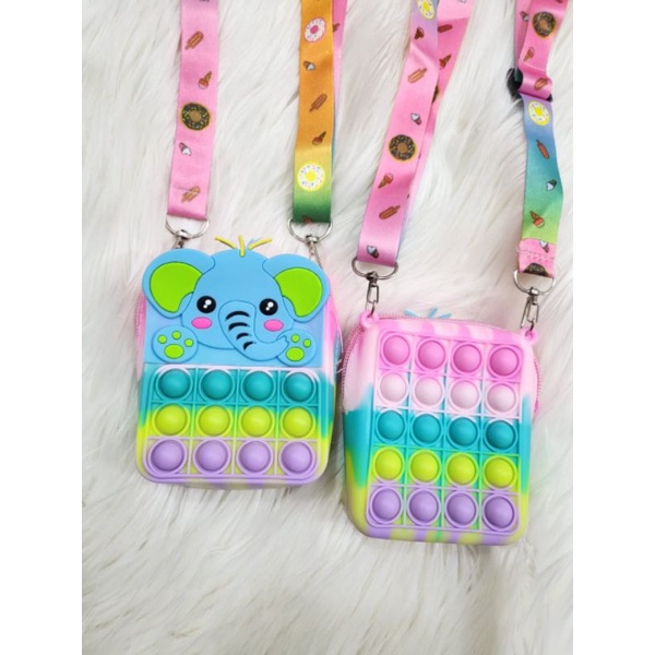 Baru Tas karakter anak import lucu Tas Slempang anak Tas Slempang kecil anak perempuan Tas sling hp 
