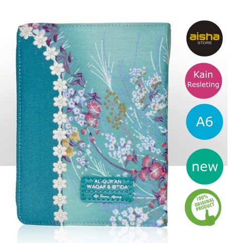 Al Quran Waqaf Ibtida Resleting Kain A6 - Suara Agung