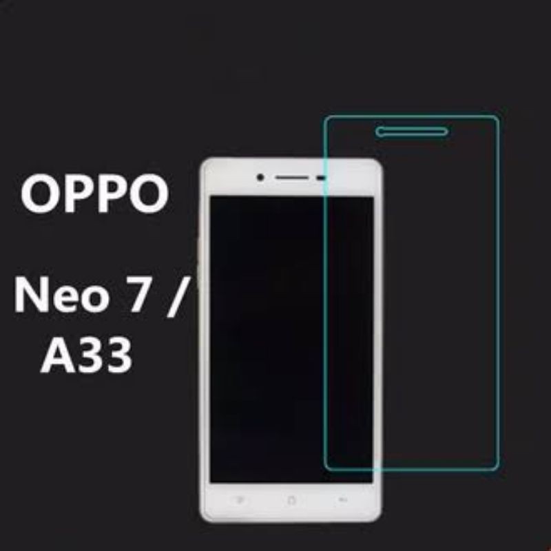 Tempered Glass Oppo neo 7/A33/A71/A83 Bening non full