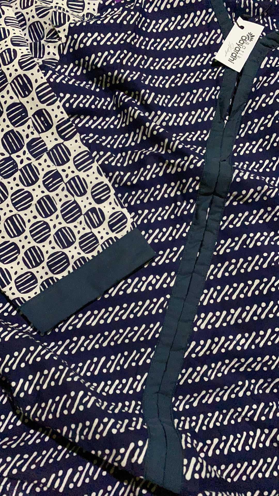 Blouse Batik Wanita Kerja Parang Klitik