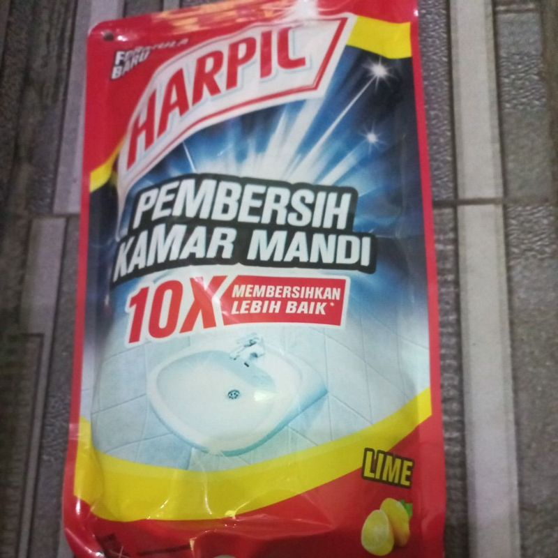 harpic pembersih kamar mandi refil 400ml