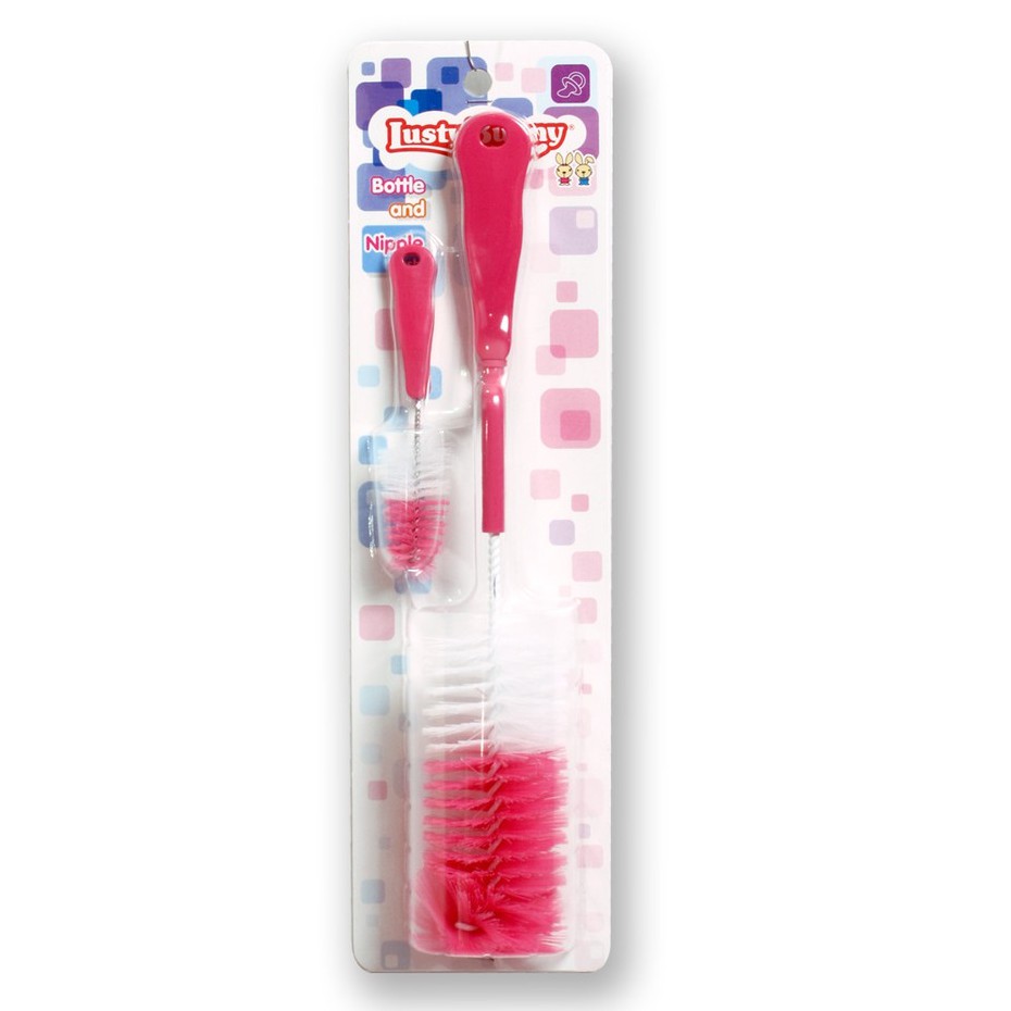 Lusty Bunny Rotary Bottle &amp; Nipple Brush SK-3008 Sikat Botol Bayi