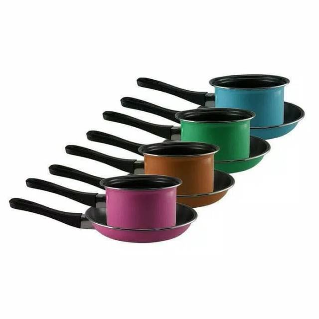 Pastela milk pan fry pan set maspion