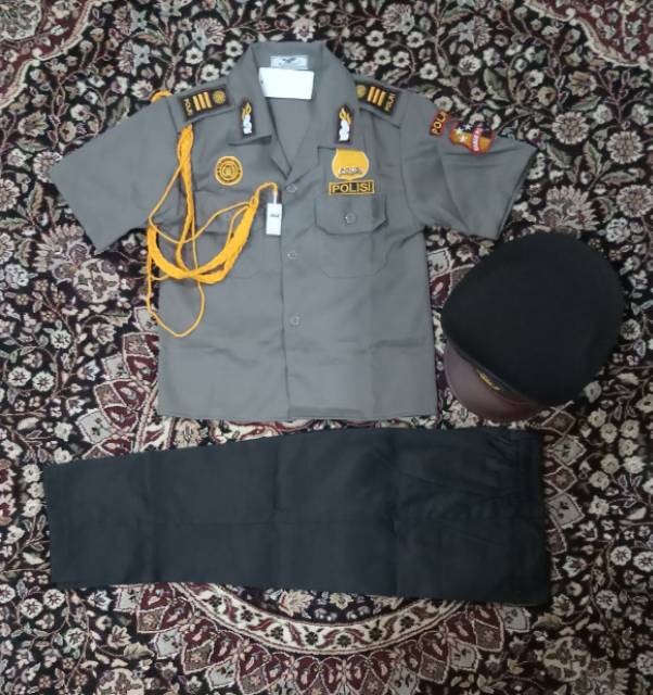 Setelan Baju Profesi Anak / Pramugari TNI ABRI Suster Perawat Polisi Polwan Dokter Kecil