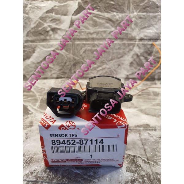 SENSOR TPS VIOS YARIS +SOKET ASLI COPOTAN