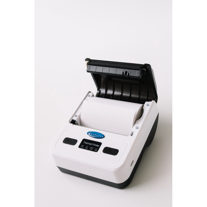 SHARKPOS MP-8008 PRINTER BLUETOOTH PORTABLE THERMAL KASIR/PPOB 80MM MP8008 BATERAI 2000MAH FAST CHARGING