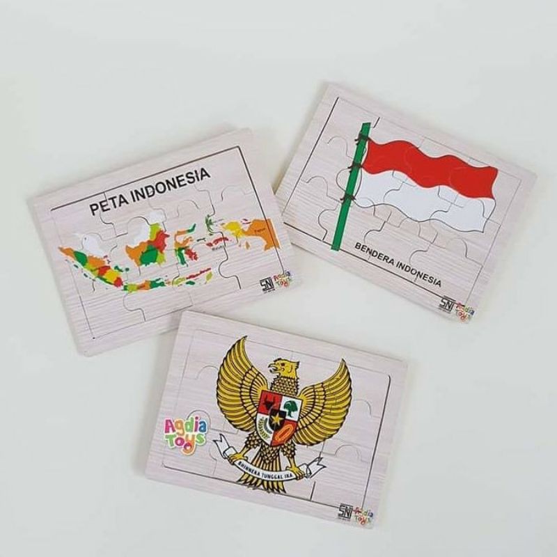 Puzzle Kemerdekaan Agdia Indonesia