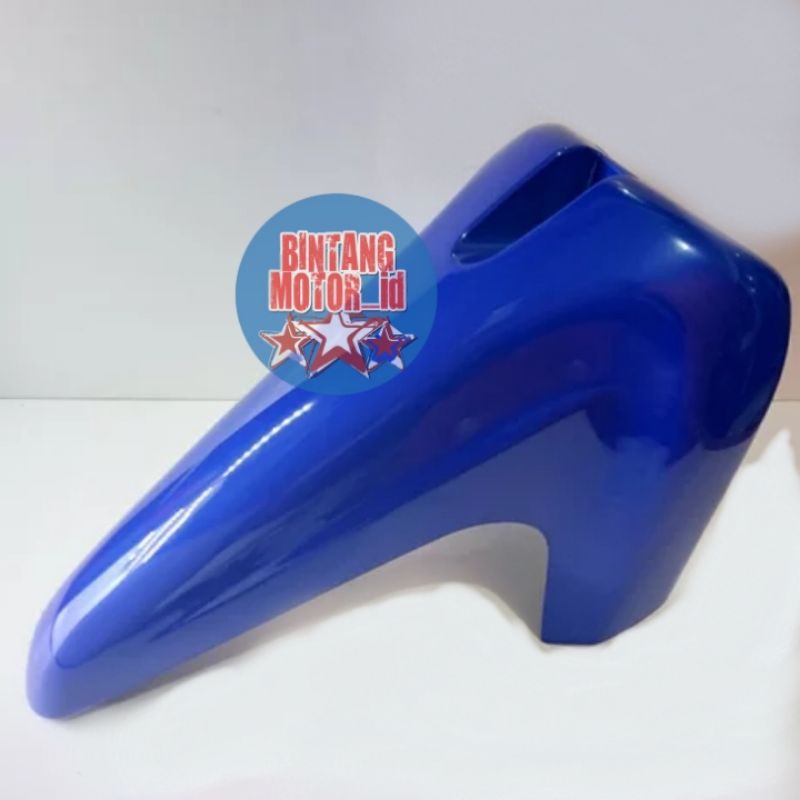 SPAKBOR DEPAN SUZUKI SMASH LAMA WARNA BIRU / SPAKBOR SMASH 110 WARNA BIRU