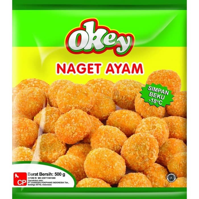 

OKEY NAGET AYAM 500 gr